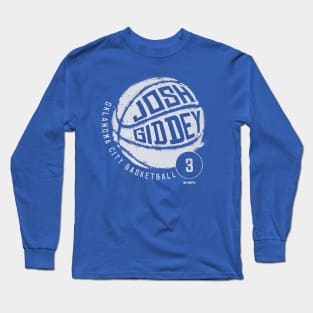 Josh Giddey Oklahoma City Basketball Long Sleeve T-Shirt